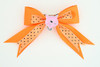 Dot orange / cat pink orange animal