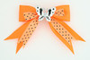 Dot orange / butterfly white orange animal