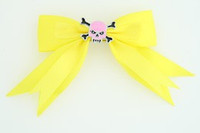 P yellow / skull tooth pink yellow skull