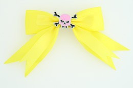 P yellow / skull tooth pink yellow skull