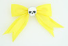 Yellow / skull plain white yellow skull