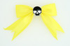 Yellow / skull plain black yellow skull