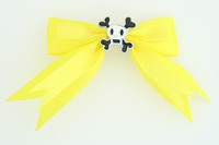 Yellow / skull squared white yellow skull