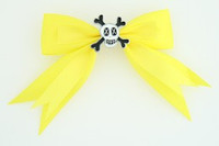 Yellow / skull cross eye white yellow skull