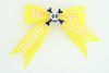 Yellow / skull cross eye white yellow skull