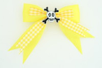 Yellow / skull cross eye white yellow skull