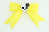 Yellow / skull flower white-black yellow cute skull