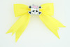 Yellow / cute skull bone white-pink yellow cute skull