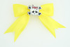 Yellow / cute skull bone white-red yellow cute skull
