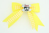 Yellow / cute skull bone black-red yellow cute skull