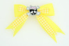 Yellow / cute skull bone black-pink yellow cute skull