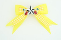 Yellow / star cherry black-white yellow star