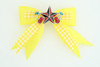 Yellow / star cherry black-red yellow star
