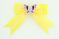 Yellow / butterfly pink yellow animal
