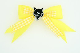 Yellow / cat black yellow animal