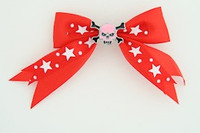 Red / skull tooth pink red skull