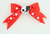 Red / cute skull flower white-black red cute skull
