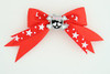 Red / cute skull bone black-pink red cute skull