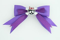 Purple / cute skull bone black-red dark purple cute skull