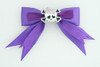 Purple / cute skull bone white-pink dark purple cute skull