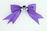 Purple / skull tooth black dark purple skull