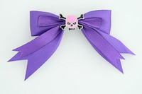 Purple / skull tooth pink dark purple skull