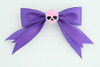 Purple / skull plain pink dark purple skull