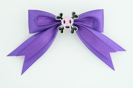 Purple / skull squared pink dark purple skull