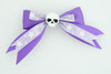Purple / skull plain white dark purple skull