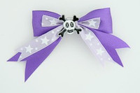 Purple / skull cross eye white dark purple skull