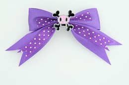 Dot purple / skull squared pink dark purple skull