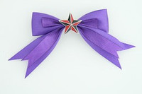 Purple / star black-red dark purple star
