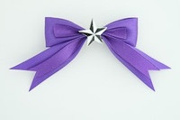 Purple / star black-white dark purple star