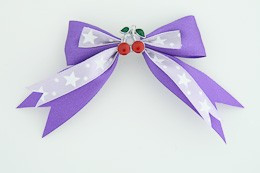 Purple / cherry small Dark Purple Mix