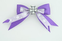 Purple / herocross white dark purple mix