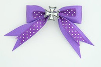 Dot purple / herocross white dark purple mix