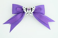 Purple / butterfly white dark purple animal
