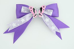Purple / butterfly pink dark purple animal