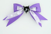 Purple / cat black dark purple animal