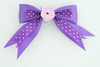 Dot purple / cat pink dark purple animal