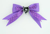 Dot purple / cat black dark purple animal