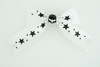 White / skull tooth black white skull