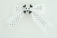 Dot white / skull squared white White skull