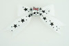 White / cute skull bone white-red white cute skull