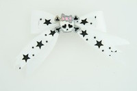White / cute skull bone white-pink white cute skull