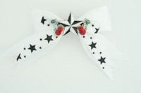 White / star cherry black-white White star