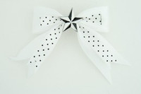 Dot white / star black-white White star
