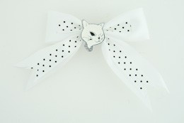 Dot white / cat white white animal