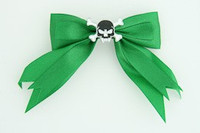 Green / skull tooth black green skull