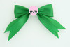 Green / skull plain pink green skull